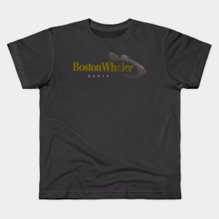 Boston Whaler Boats Kids T-Shirt